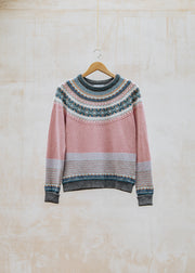 Eribé Alpine Sweater in Vintage Pink