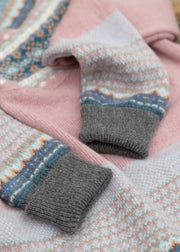 Eribé Alpine Sweater in Vintage Pink