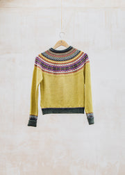 Eribé Short Alpine Cardigan in Findhorn