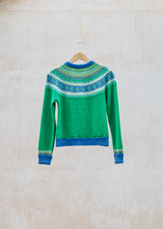 Eribé Short Alpine Cardigan in Luscious