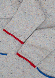 Eribé Tweed Nep Sweater in Sand