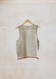 Eribé Tweed Nep Vest in Sand