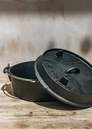 Petromax FT4.5-T Dutch Oven Fire Pot, 3.5L