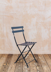 Fermob Bistro Folding Chair in Deep Blue
