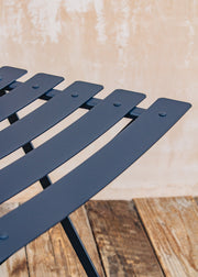 Fermob Bistro Folding Chair in Deep Blue