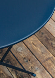 Fermob Bistro Folding Table in Deep Blue