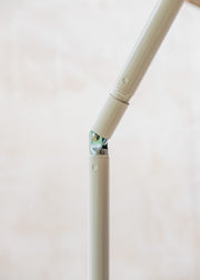 Fiam Spa Elios Pop Round Beach/Garden Centre Pole Parasol in Blue and Light Blue, 180cm