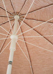 Fiam Spa Elios Round Beach/Garden Centre Pole Parasol in Taupe, 280cm