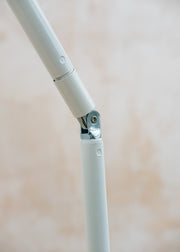 Fiam Spa Elios Round Beach/Garden Centre Pole Parasol in White, 200cm