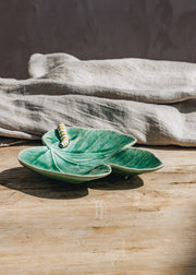 Geodesis Bordhallo Pinheiro Fig Leaf with Caterpillar Bowl