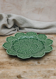 Geranium Green Charger Plate