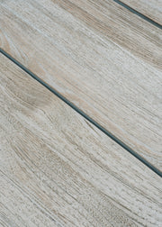 Gommaire Dennis Small Rectangular Bar Table in Natural Grey