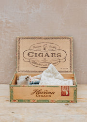 Maileg Grandma and Grandpa Mice in Cigarbox