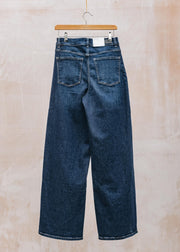 DL-1961 Denim Hepburn Wide Jeans in Mediterranean Vintage