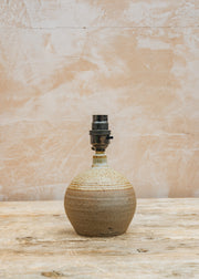 Hook Norton Pottery Small Round Electric Lamp