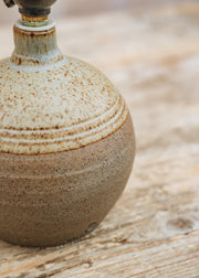 Hook Norton Pottery Small Round Electric Lamp