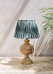 Pooky Lighting Ikat Empire Shade in Black and White, 30cm