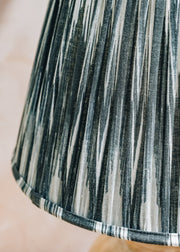 Pooky Lighting Ikat Empire Shade in Black and White, 30cm