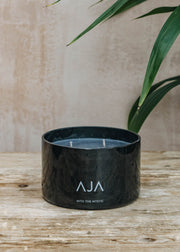 AJA Botanicals Black Triple Wick Candle in Into the Mystic, 525g