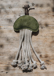 Georgie Paws Georgie Paws Joe the Jellyfish Dog Toy in Grass