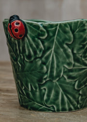 Bordallo Pinheiro Bordhallo Pinheiro Ladybird Vase/Pot Cover