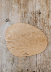 STIK Designs Large Pebble Shaped Oak Chopping Board