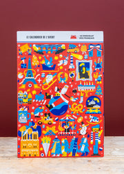 Le Chocolat des Français Giant French Chocolate Advent Calendar, 228g
