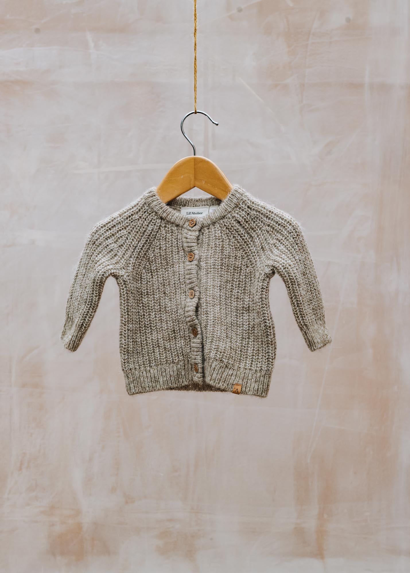 Babies' Emmely Short Knitted in Chinchilla