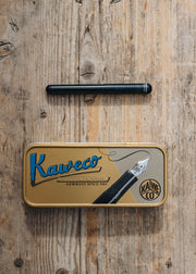 Kaweco Liliput Fountain Pen in Black, Medium Nib