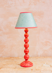 Pooky Lighting Lillee Rechargeable Lamp in Hot Pink Lacquered Wood