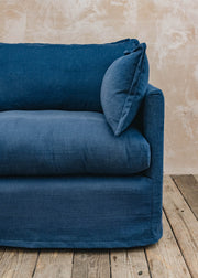 The Hastings Sofa Company Burford Sofas Lily Sofas in Indigo Linen
