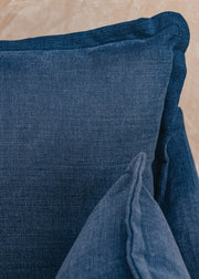 The Hastings Sofa Company Burford Sofas Lily Sofas in Indigo Linen