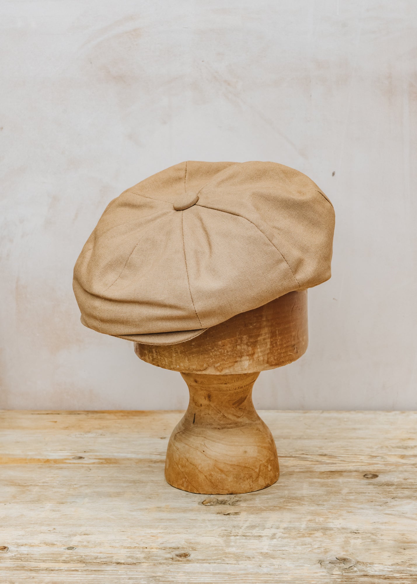 Linen baker boy hat hotsell