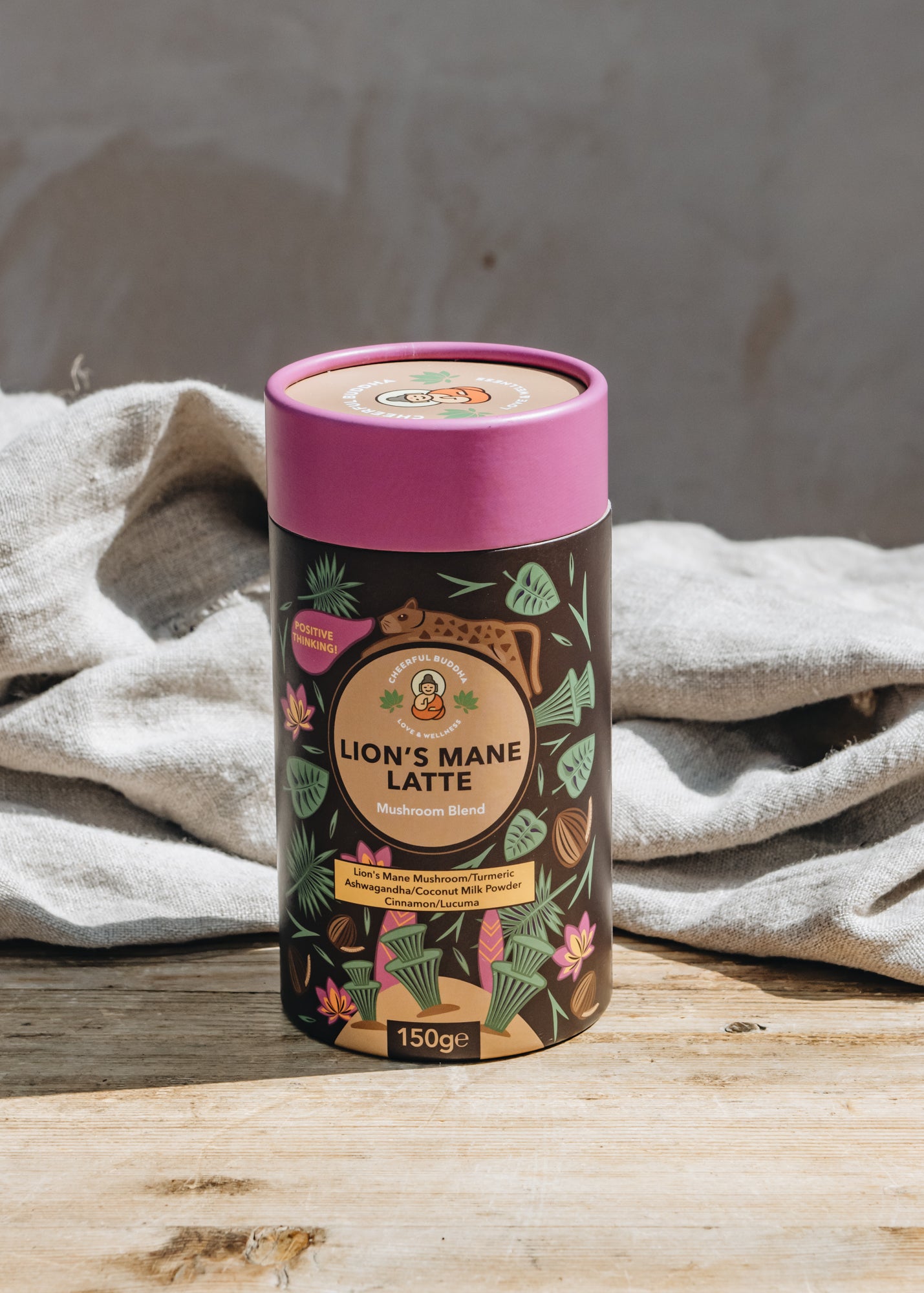 Cheerful Buddha Lion's Mane Latte Burford Garden Co.