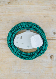 Trovelore Kingfisher 3m Extension Lead with White Two Gang Socket