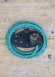 Trovelore Malachite 3m Extension Lead with Black Two Gang Socket