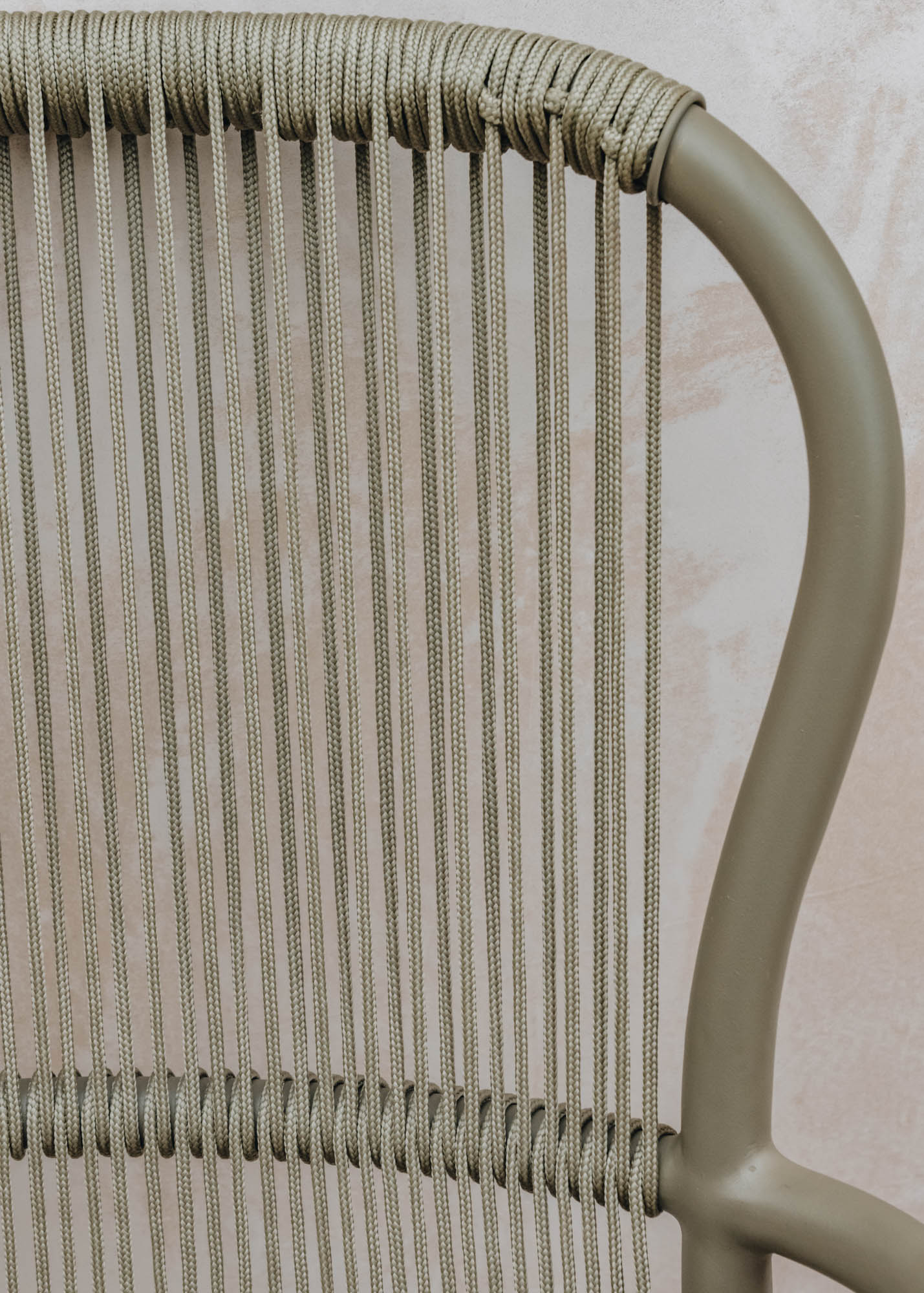 Vincent Sheppard Loop Rope Dining Chair in Taupe