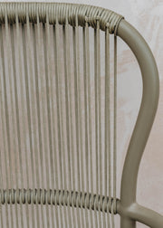 Vincent Sheppard Loop Rope Dining Chair in Taupe