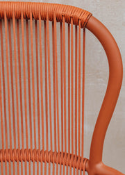 Vincent Sheppard Loop Rope Dining Chair in Terracotta