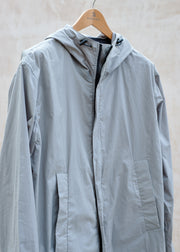 Margaret Howell Lightweight Grey Cotton Raincoat - S/M