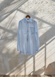 Kenny Ryder Margaret Howell White Fine Cotton Poplin Shirt - S/M