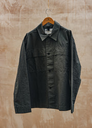 Margaret Howell MHL. Storm Flap Shirt in Carbon
