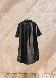 Margaret Howell MHL. Pull On Shirt Dress in Black