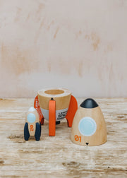 Le Toy Van Le Toy Van Magnetic Space Rocket Duo