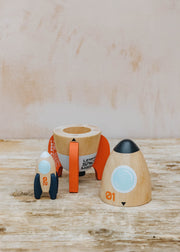 Le Toy Van Magnetic Space Rocket Duo