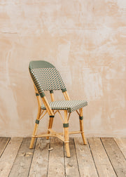 Maison L. Drucker Chenonceau Bistro Chair in Green Olive