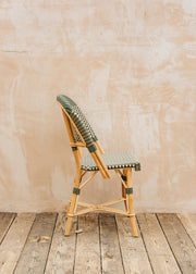 Maison L. Drucker Chenonceau Bistro Chair in Green Olive