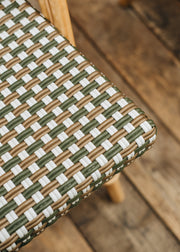 Maison L. Drucker Chenonceau Bistro Chair in Green Olive