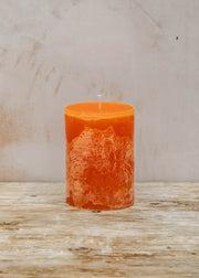 Mini Super Pillar Candle in Indian Summer, 10cm x 15cm