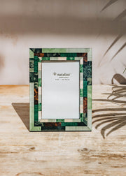 Natalini Mira Verdone Photo Frame, for 4x6
